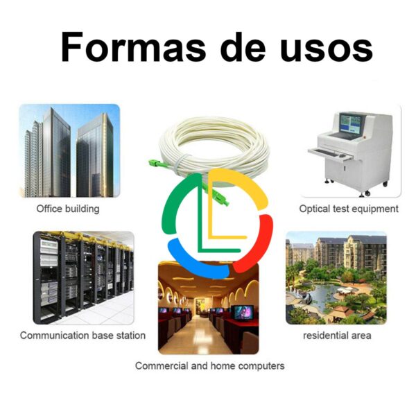 Cable Fibra Optica Antel 30mts Blanco - Imagen 4