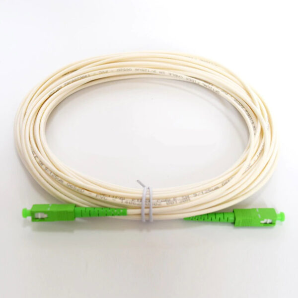 Cable Fibra Optica Antel 30mts Blanco - Imagen 2