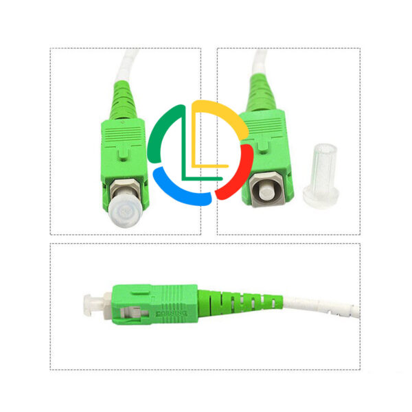 Cable Fibra Optica Antel 30mts Blanco - Imagen 3