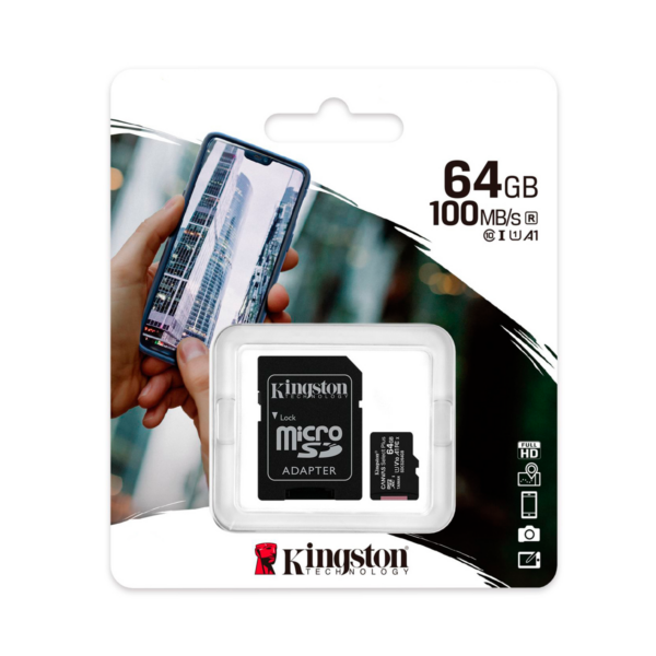 Memoria Micro Sd 64gb Kingston Class 10