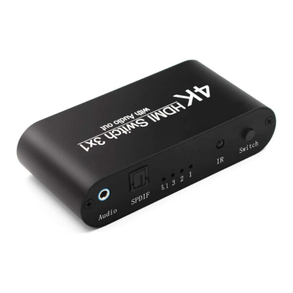 Multiplicador Split Splitter Hdtv 3 Entradas 1 Salida Activo - Imagen 5