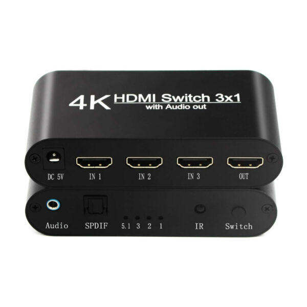 Multiplicador Split Splitter Hdtv 3 Entradas 1 Salida Activo