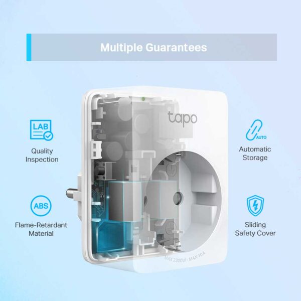 Enchufe Inteligente Smart Tp Link Tapo P100 Wifi Kit x4 - Imagen 5