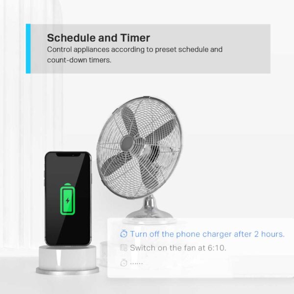Enchufe Inteligente Smart Tp Link Tapo P100 Wifi Kit x4 - Imagen 3