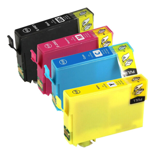 Pack X4 Cartuchos Compatibles Impresora Color Epson Xp2101