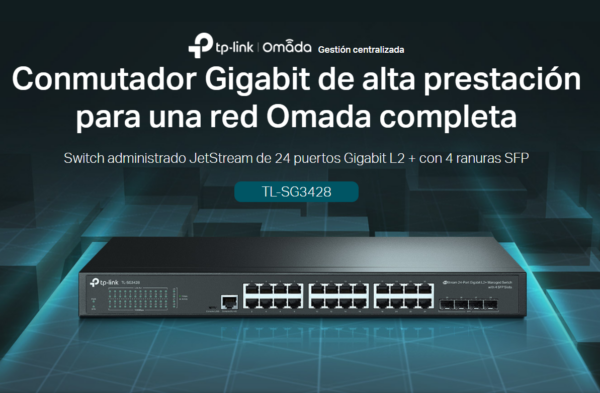 Switch Gigabit Tp-link TL-SG3428 Omada Administrable - Imagen 5