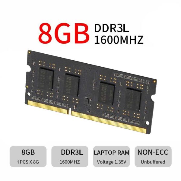 Ram Para Laptop Notebook Ddr3l 8gb Hp Acer Toshiba - Imagen 2
