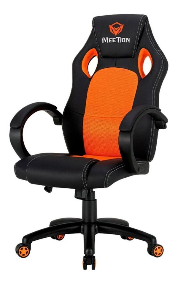 Silla Gamer Meetion Chr05 Ergonómica Cuero Sintético