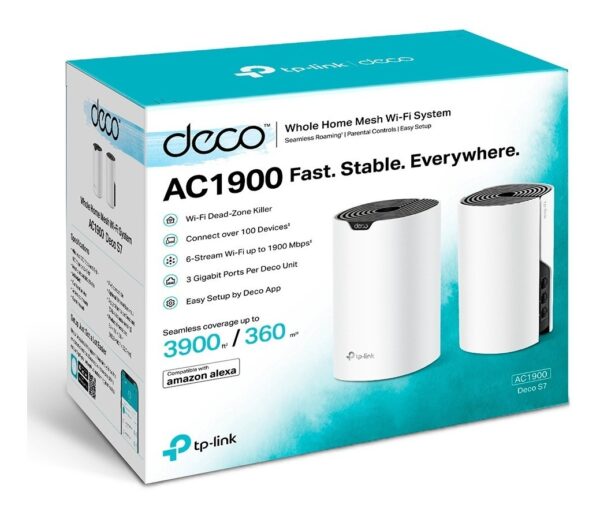 Sistema Wi-fi Mesh Router Tp-link Deco S7 Pack X2 1900mbps - Imagen 7