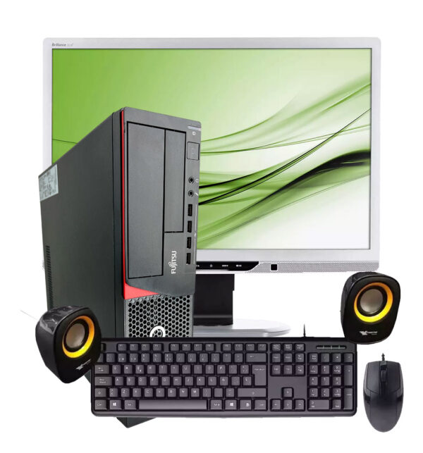 Torre Pc Completa i5 - 12gb Ram - 480gb Ssd + Monitor + Wifi