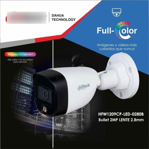 Kit Seguridad 3 Camaras Exterior Full Color 2mp + Dvr 4ch - Imagen 4