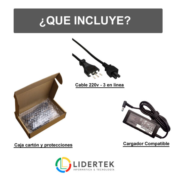 Cargador Compatible Notebook Hp 65w 14-n 14-k 15-e 15-f 15-g - Imagen 4