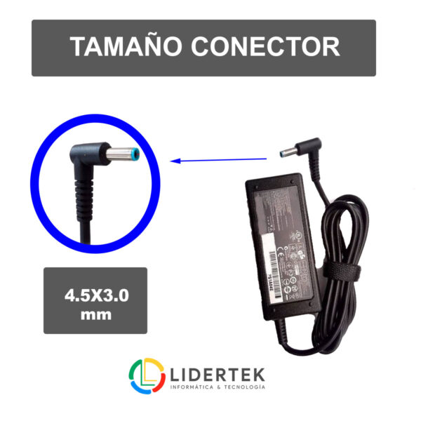 Cargador Compatible Notebook Hp 65w 14-n 14-k 15-e 15-f 15-g - Imagen 5
