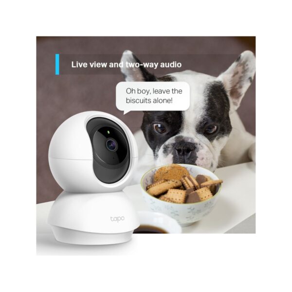 Cámara Seguridad Interior Smart 2k 3mp Tapo C210 + Memoria - Imagen 2
