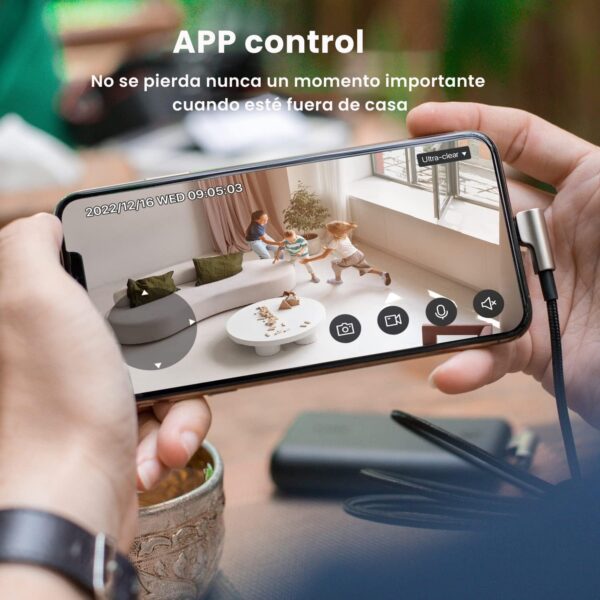 Cámara Seguridad Interior Smart 2k 3mp Tapo C210 + Memoria - Imagen 3