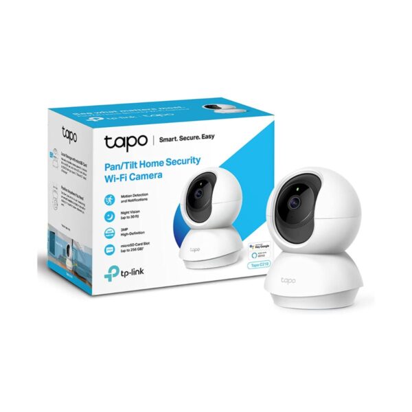 Cámara Seguridad Interior Smart 2k 3mp Tapo C210 + Memoria - Imagen 8