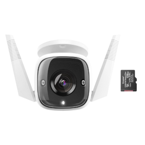 Cámara Seguridad Exterior 2k 3mp Tapo C310 + Memoria 128gb