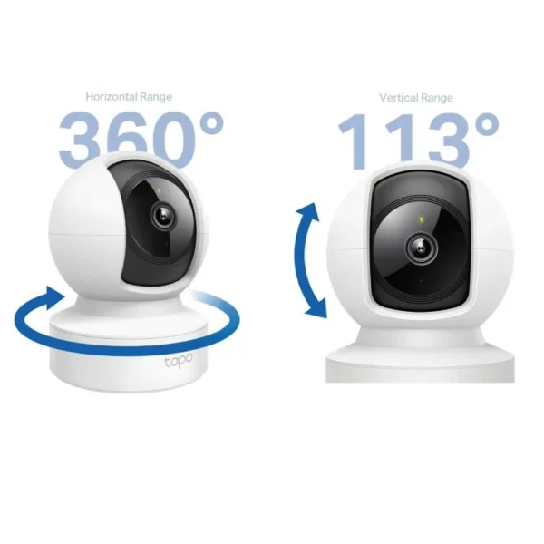 Cámara de Seguridad Wi-Fi Tapo C212 2K 360 Visión Nocturna - Imagen 3