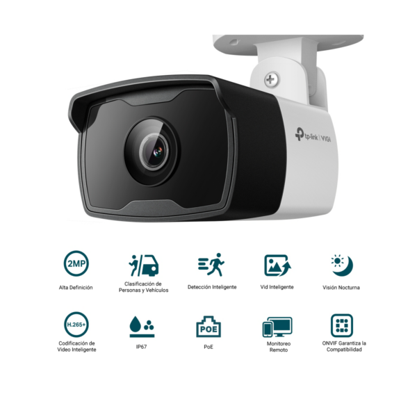 Cámara Seguridad Exterior Ip 3mp Poe - Tp-link Vigi C330i - Imagen 2