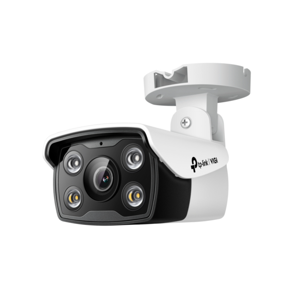 Cámara Seguridad Exterior Ip 4mp Poe Color Audio Vigi C340