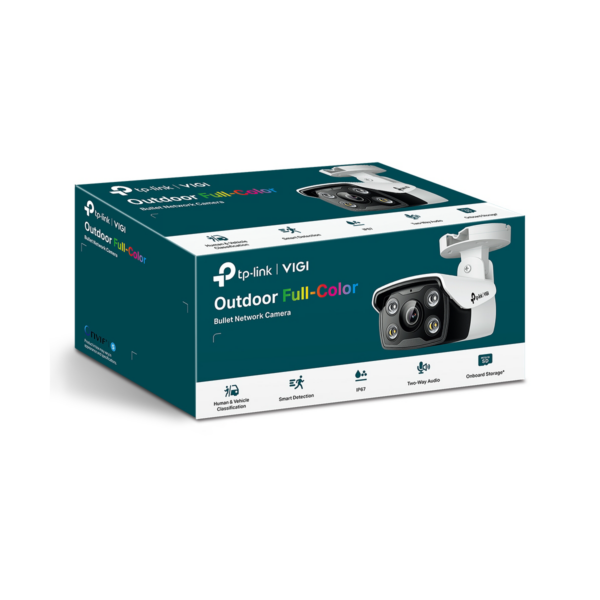 Cámara Seguridad Exterior Ip 4mp Poe Color Audio Vigi C340 - Imagen 9
