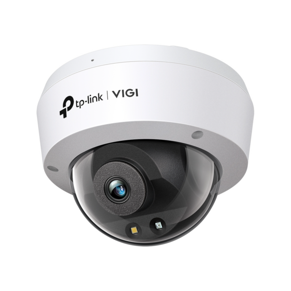 Camara Seguridad Exte Domo Ip 5mp Poe Color Audio Vigi C250