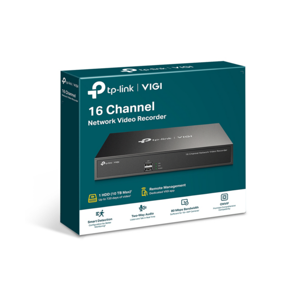 Nvr Tp-Link Vigi NVR1016H Sistema Vigilancia 16 Canales - Imagen 7