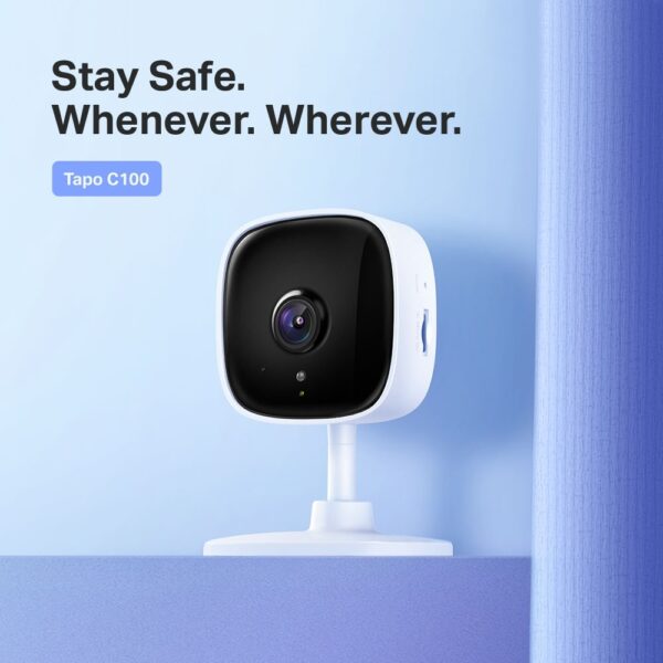Kit x4 Cámara Seguridad 1080p 2mp Tapo C100 + Memoria 64g - Imagen 8