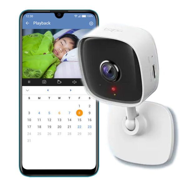 Kit x4 Cámara Seguridad 1080p 2mp Tapo C100 + Memoria 64g - Imagen 2