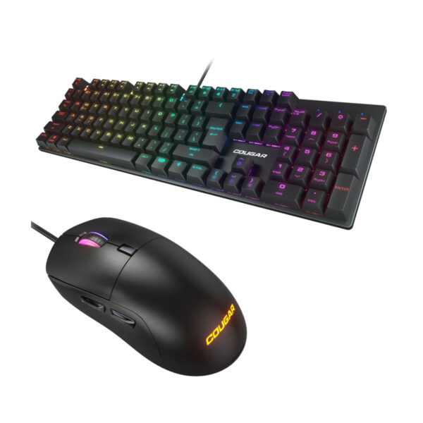 Combo Gamer Cougar Combat Teclado Mecanico + Mouse RGB USB - Imagen 8