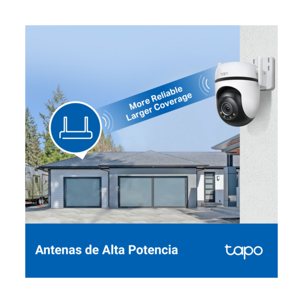 Kit x2 Cámaras Seguridad Exterior Tapo C520 + Memoria 256gb - Imagen 5