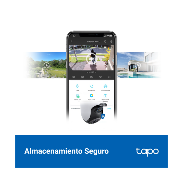 Kit x2 Cámaras Seguridad Exterior Tapo C520 + Memoria 256gb - Imagen 7