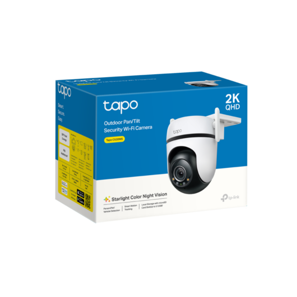Kit x2 Cámaras Seguridad Exterior Tapo C520 + Memoria 256gb - Imagen 10
