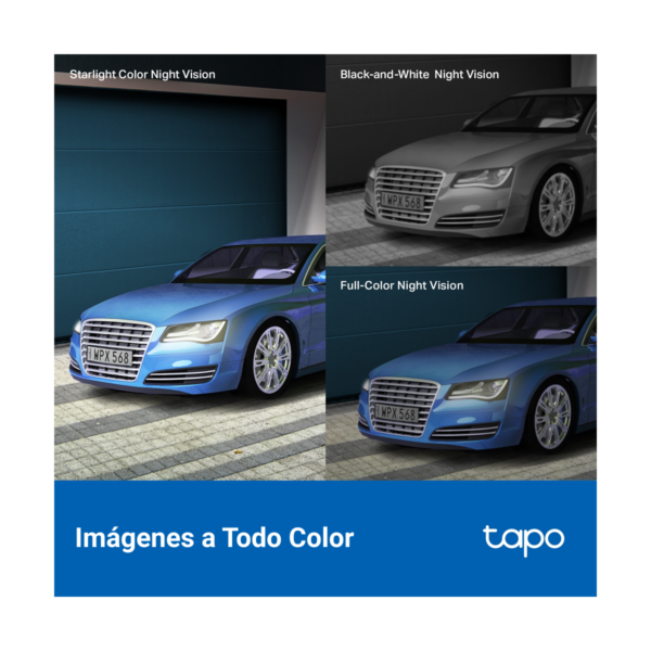Cámara Seguridad Exterior Color Tapo C520 + Memoria 128gb - Imagen 3