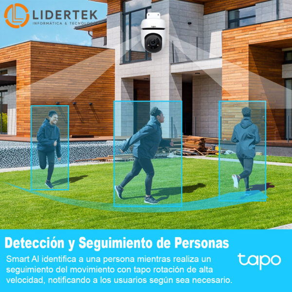 Cámara Seguridad Tapo C500 128gb + Kit y Video Instalación - Imagen 5
