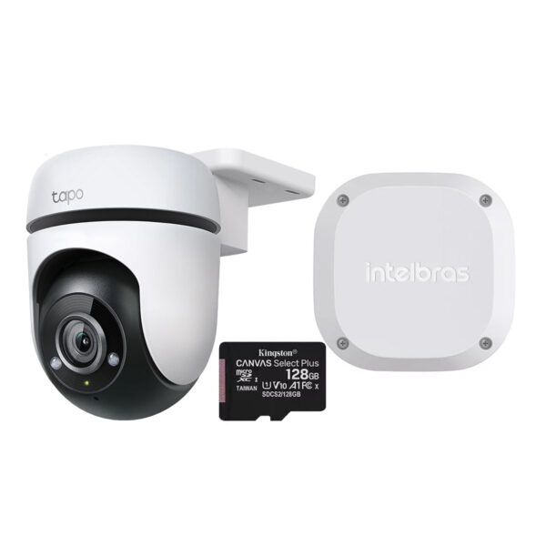 Cámara Seguridad Tapo C500 128gb + Kit y Video Instalación