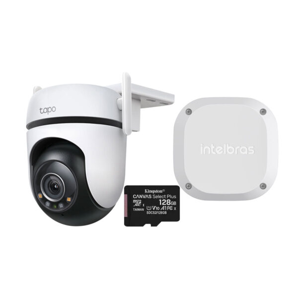 Cámara Seguridad Tapo C520 128gb + Kit y Video Instalación