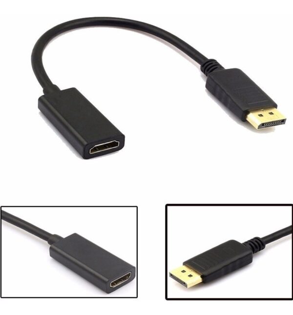 Adaptador Conversor Convertidor Display Port A Hdtv Full Hd