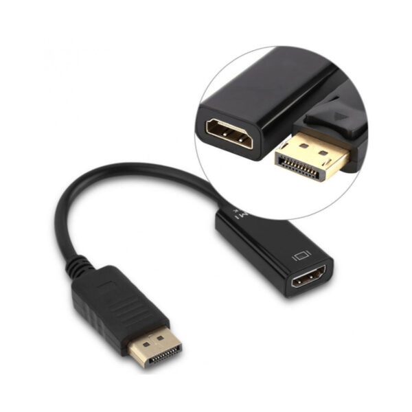 Adaptador Conversor Convertidor Display Port A Hdtv Full Hd - Imagen 7
