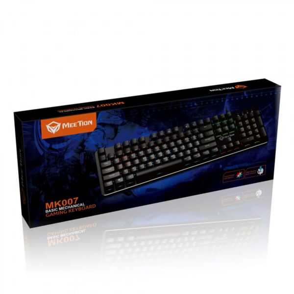 Teclado Gamer Usb Mecanico Meetion Mk007 Retroiluminado - Imagen 4