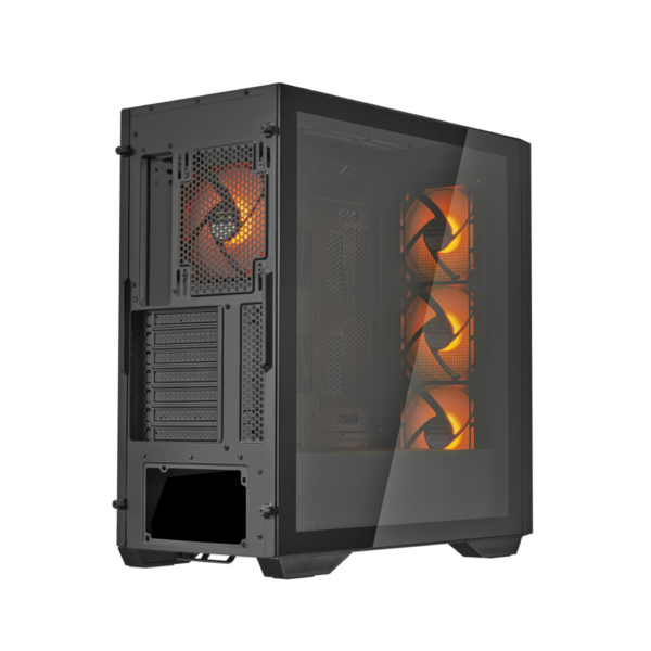 Gabinete Gamer Cougar Uniface RGB Negro Vidrio Templado - Imagen 4