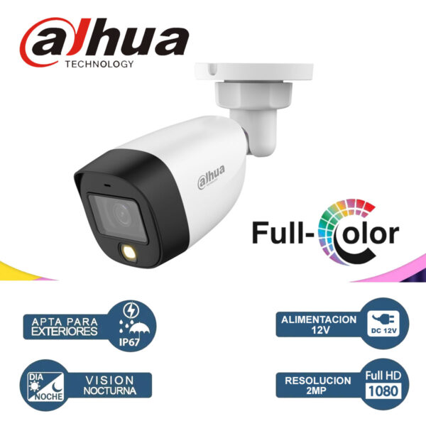 Kit Seguridad 4 Camaras Exterior Full Color 2mp + Dvr 8ch - Imagen 2
