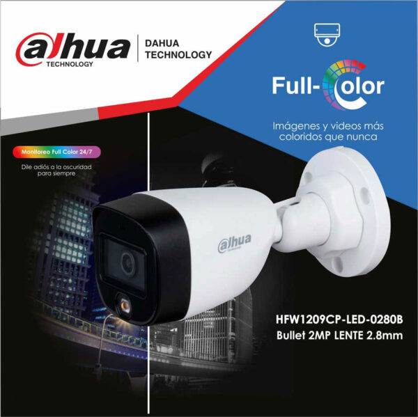 Kit Seguridad 4 Camaras Exterior Full Color 2mp + Dvr 8ch - Imagen 3