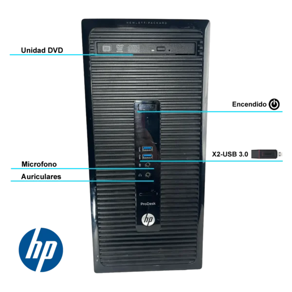 Pc Computadora Torre Gamer Ssd 480gb Ram 16gb + Nvidia 4gb - Imagen 3