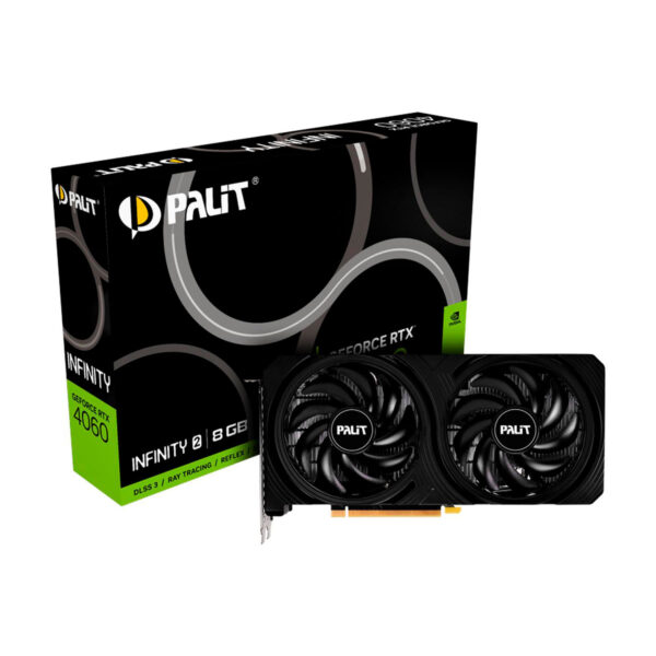Tarjeta Gráfica Gamer RTX4060 Palit 8GB DDR6 Infinity 2 - Imagen 2