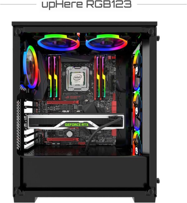 Fan Rgb Fan Cooler Gamer Pack x3 12 x 12cm - Imagen 6