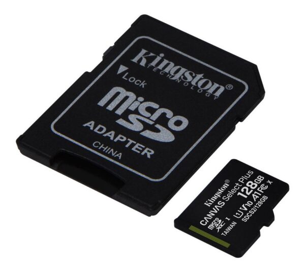 Memoria Micro Sd Kingston 128gb Clase 10 Con Adaptador - Imagen 5
