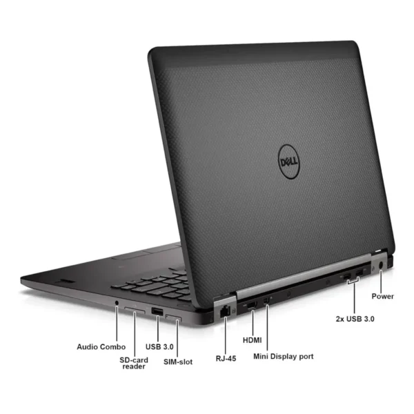 Notebook Dell E7470 Core I5-6300u 8gb Ram 256gb Ssd Muy Agil - Imagen 5