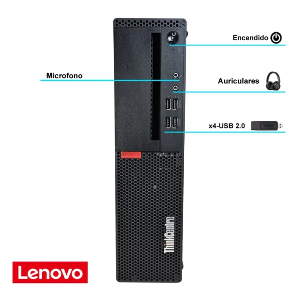 Pc Computadora Lenovo Core I5-6ta 8gb Ram Ddr4 - 256gb Ssd - Imagen 3
