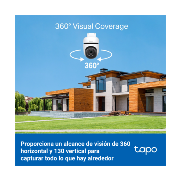 Cámara Seguridad Exterior 2k 3mp Tapo C510w + Memoria 128gb - Imagen 7